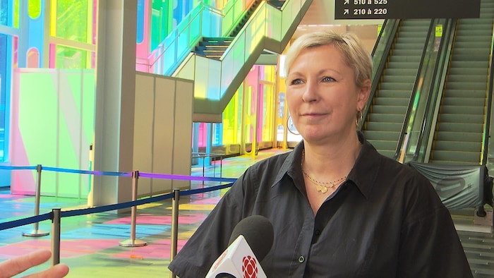 La PDG du Palais des congrès, Emmanuelle Legault.