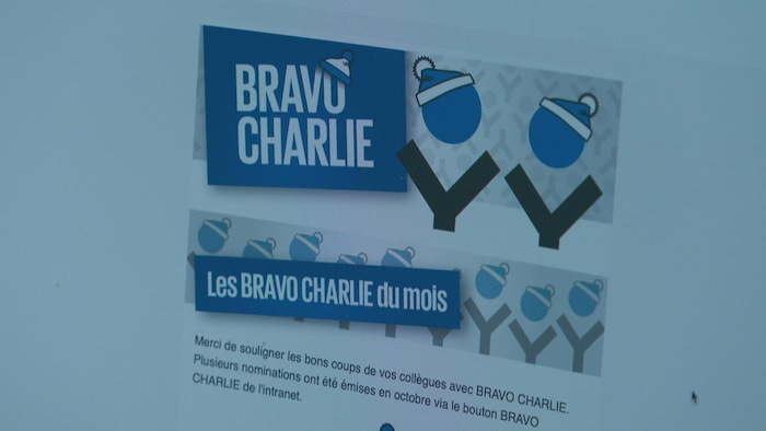 Une affiche du programme Bravo Charlie.