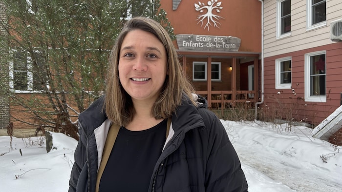 La directrice de l'école des Enfants-de-la-Terre, Marie-Josée Veillette.