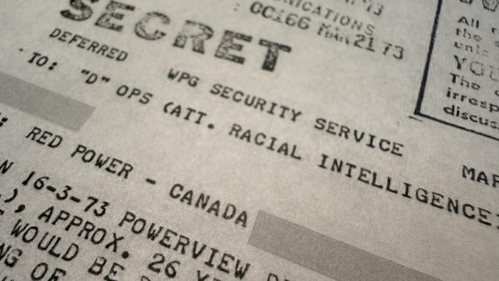 Un document secret de la GRC.