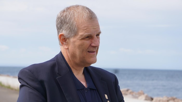 Éric Dubé, maire de New Richmond.
