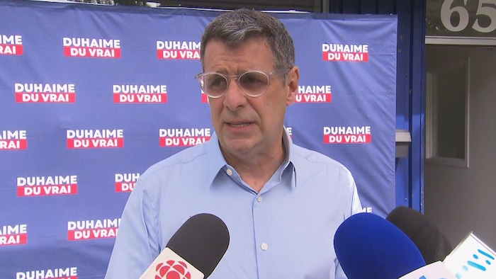 Éric Duhaime, chef du Parti conservateur du Québec