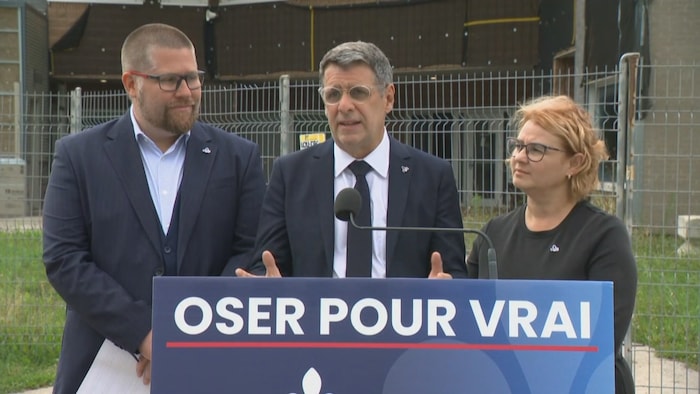 Éric Duhaime, chef du Parti conservateur du Québec.