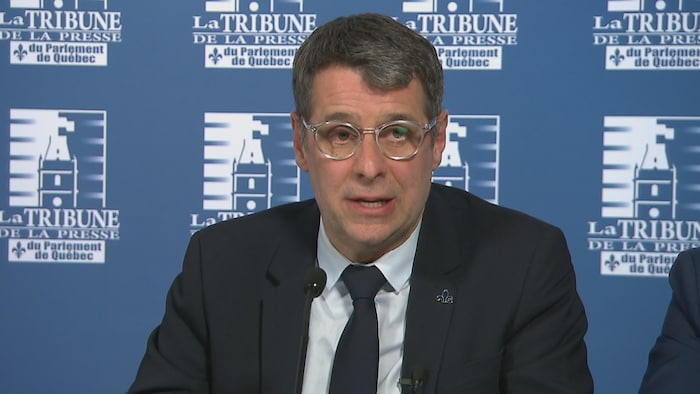 Éric Duhaime, chef du Parti conservateur du Québec.