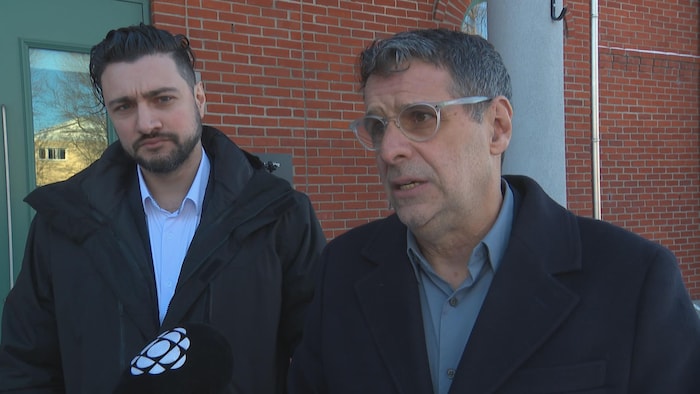 Éric Duhaime et Jonathan Poulin en entrevue.