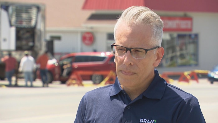 Éric Gagnon, directeur général de la municipalité régionale de Grand-Sault le 31 mai 2026.