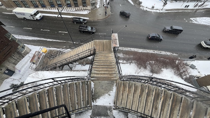 L’escalier du Faubourg entamera sa cure de jeunesse en 2027.