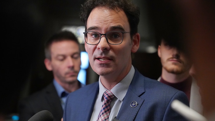Étienne Grandmont, député solidaire de Taschereau.