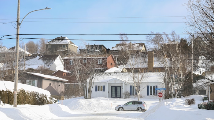 La rue Touraine, à Rimouski.