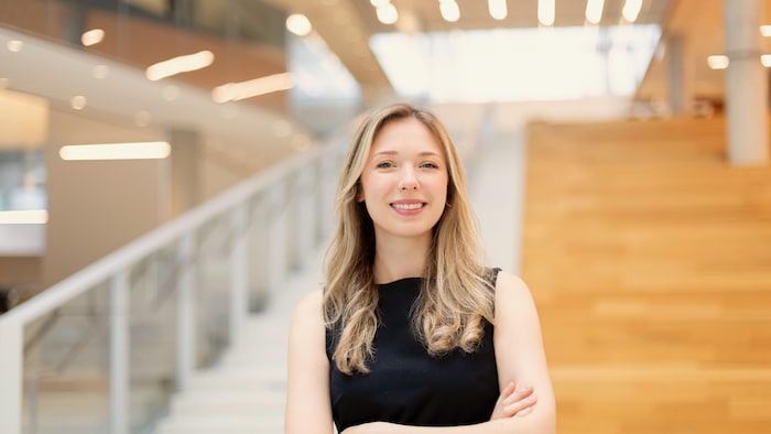 Evelyne Brie à l'Université de Montréal.