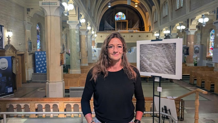 Marianne Salesse-Côté prend la pose.