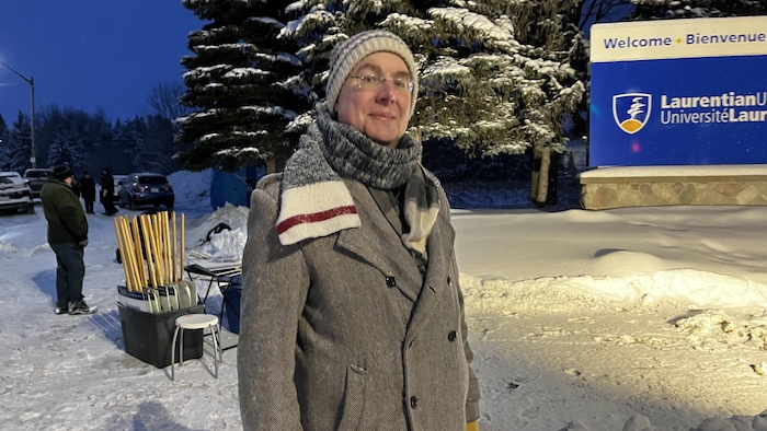 Fabrice Colin est le président de l’Association des professeurs et professeures de l’Université Laurentienne (APPUL).