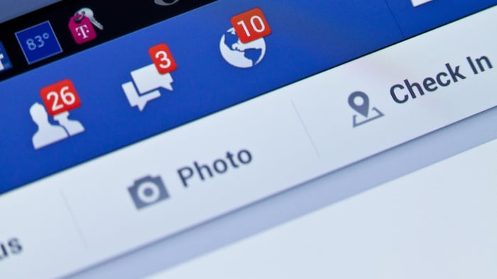 Sur Facebook, un compte avec plusieurs notifications