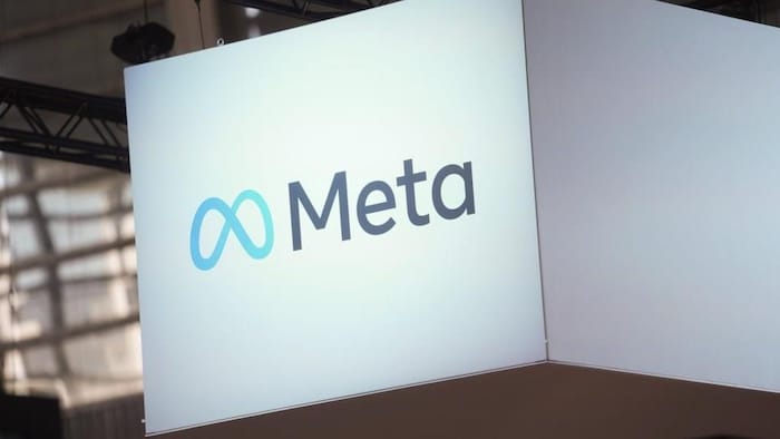 Une image du logo de Meta