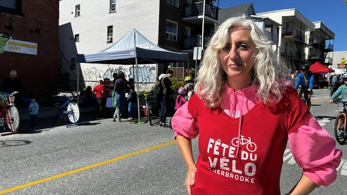 Fadéla Hamou, candidate caquiste dans Sherbrooke.
