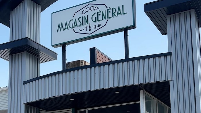 Façade extérieure d'un magasin