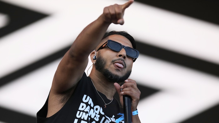 Le chanteur québécois d'origine hondurienne Cruzito