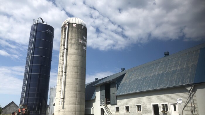 Une ferme au Bas-Saint-Laurent.
