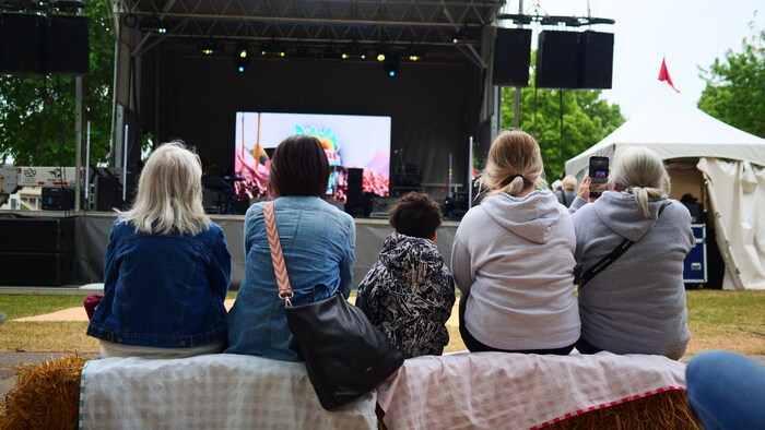 Photo du jour deux du Festival fransaskois, le 7 juin 2025.
