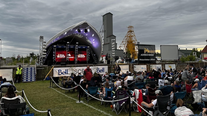 Le site du Festival d'humour en Abitibi-Témiscamingue à la Cité de l'Or.