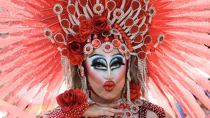 Une drag queen.