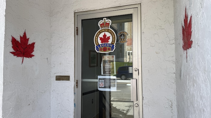 Local de la filiale de Val-d'Or de la Légion royale canadienne.
