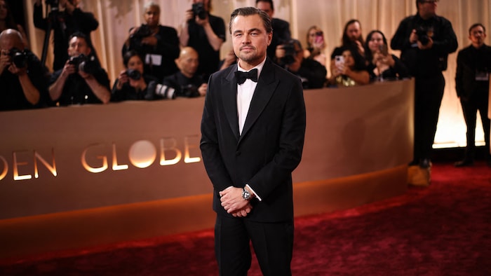 Leonardo DiCaprio pose.