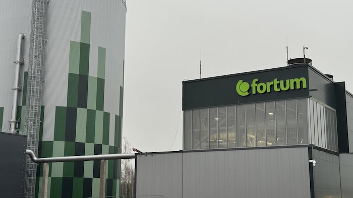 Les installations finlandaises de Fortum à Kirkkunommi.