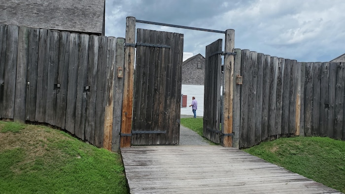 L'entrée du Fort Ingall.