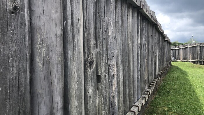 La palissade du Fort Ingall.