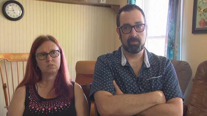Sophie Durand et Bruno Morin en entrevue.