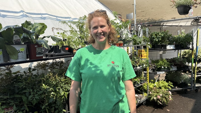 La gestionnaire des ressources humaines des Jardins St-Léon, Janelle Robillard