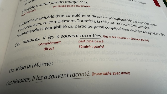 Une photo de la page 159 où la recommandation de réforme est mentionnée dans le Bescherelle 2026.
