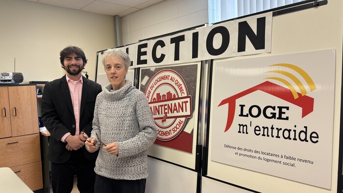 Francis Tremblay et Sonia Côté.