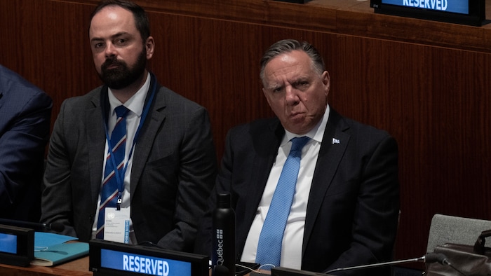 François Legault au Sommet Ambition Climat au siège de l'ONU à New York