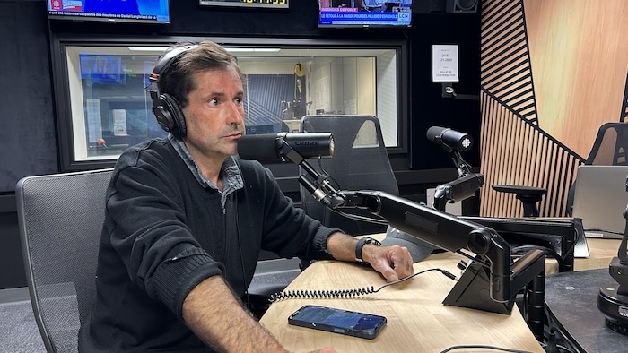 Portrait du candidat François Sabourin.