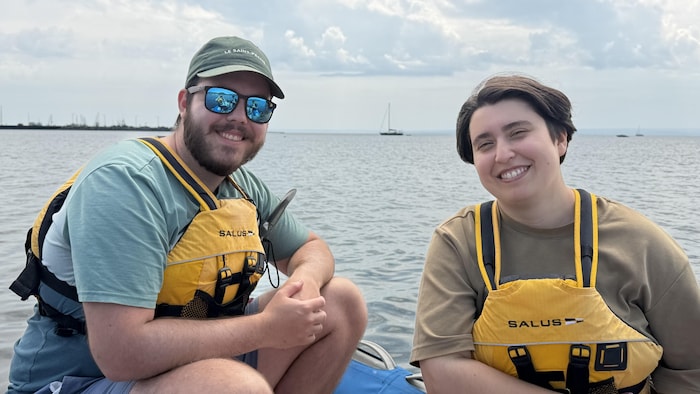 Frédéric Gagnon et Justine Ouellet
