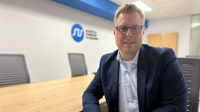 Le directeur général de la STS, Frédéric Michel.