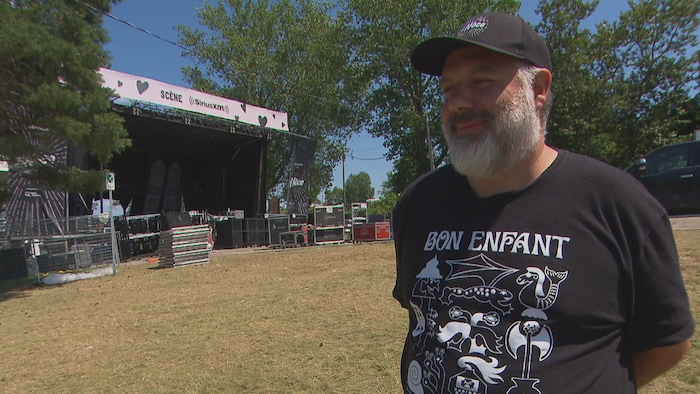 Le directeur général du Festival La Noce, Frédéric Poulin.