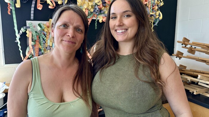 Valérie Delort et Mayabelle Goers-Duquette.