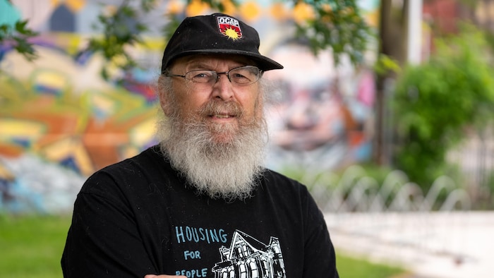 Un portrait de Gaétan Héroux.