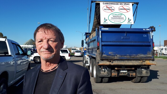 Le directeur général de l'Association nationale des camionneurs artisans (ANCAI), Gaétan Légaré.