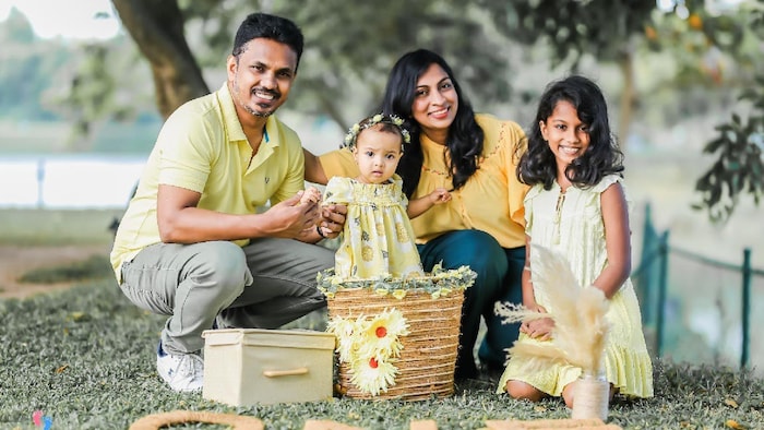 Une photograph de famille.