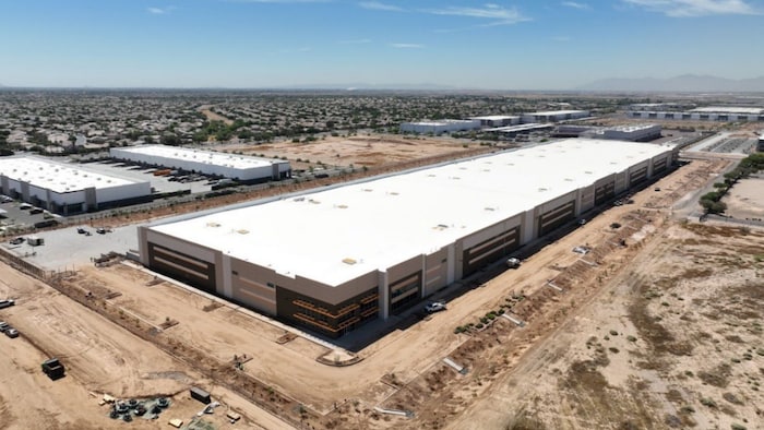 Un entrepôt en Arizona.