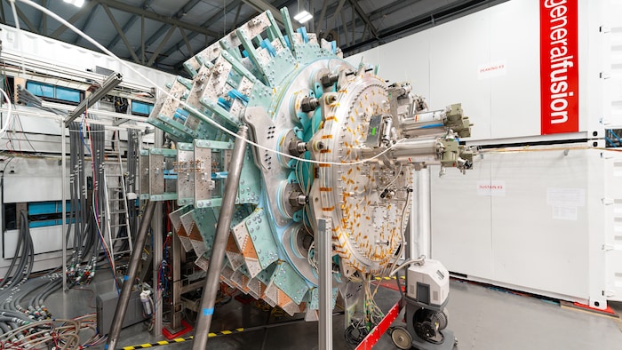 La machine LM26 de General Fusion, en 2025.