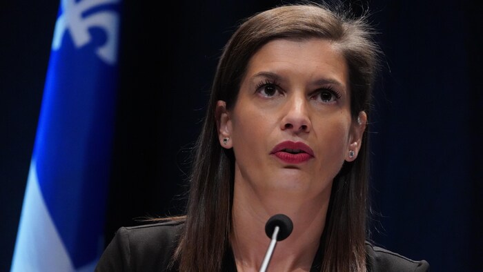 Geneviève Guilbault, vice-première ministre du Québec et responsable de la région de la Capitale-Nationale