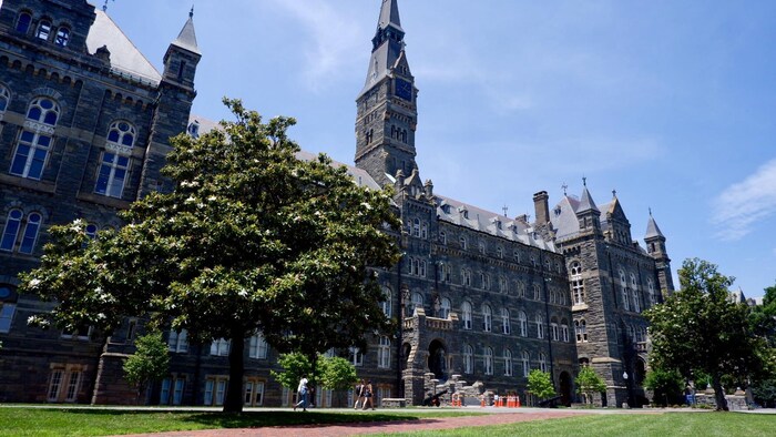 Le campus de l'Université Georgetown, à Washington.