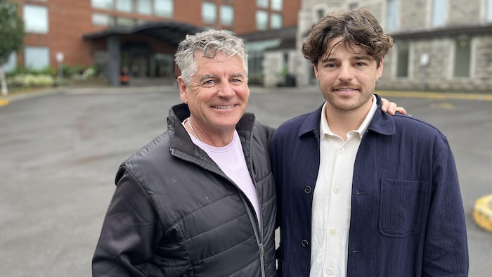 Gilles Desjardins et Jessy Desjardins. 