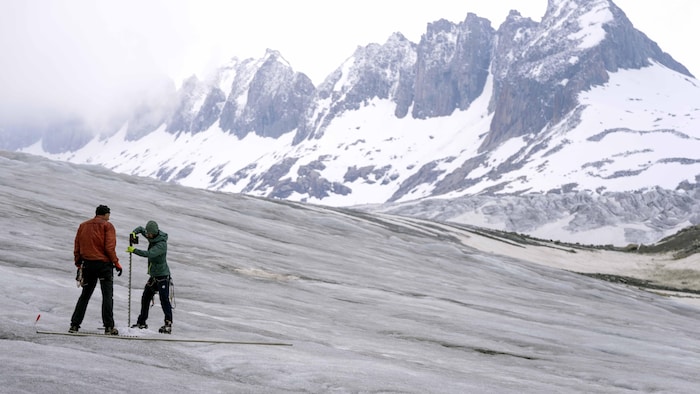 Swiss glaciers are starting to look like Swiss cheese Swiss glaciers are starting to look like Swiss cheese