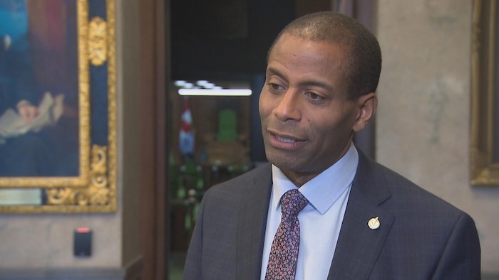 Greg Fergus, un député noir à la Chambre des communes.